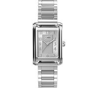 Timex Women's Meriden 21mm Watch Silver-Tone with Expansion Band