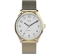 Timex Women's Modern Easy Reader 32mm Quartz Stainless Steel Strap, Gold, 16 Casual Watch (Model: TW2V268009J)