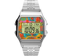 Timex X Coca-Cola 1971 Unity Watch Collection, Unità T80, misura unica, Timex T80 X Coca-Cola Unity Collection Orologio da polso in acciaio inox, 34 mm