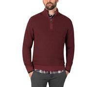 Timezone Basic Troyer Maglione, Rosso Amarone, M Uomo
