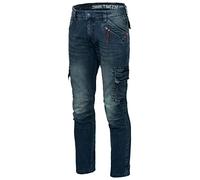 Timezone BenTZ Ben - Jeans cargo da uomo, Light Royal Wash., 54 IT (40W/32L)