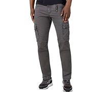 Timezone Bentz Regolare Pantaloni Eleganti da Uomo, Grigio Antracite, 31W x 34L