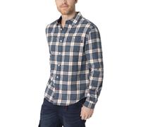 Timezone Check Classic - camicia a maniche lunghe - uomo S Light Blue man