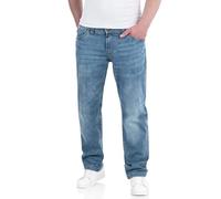 Timezone EduardoTZ Eduardo Slim Fit Jeans - Blue Denim Wash comodi jeans da uomo, Blue Denim Wash, 31W / 34L