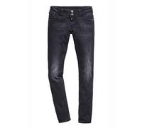 Timezone Enyatz-98% Cotone, 2% Elastan Jeans Slim, Nero (Black Diamond Wash 9047), 29W x 32L Donna