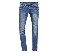 Timezone Jeans aderenti da donna Tahila Jogg Straight Blu (Blue Denim Wash 3041) 25W x 30L