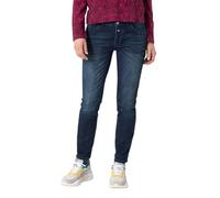 Timezone Jeans da donna Slim NALITZ 7/8 Slim Fit - Blu - Baritone Blue Wash W25-W33, Baritone Blue Wash 30033, 28 W
