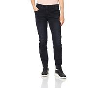 Timezone Enyatz-98% Cotone, 2% Elastan Jeans Slim, Nero (Black Diamond Wash 9047), 46 IT (32W/32L) Donna