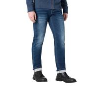 Timezone Jeans da uomo Slim EDUARDOTZ Mid Waist - Slim Fit - Blu Grigio, 3810-3328 Dark Navy Wash, 48 IT (34W/30L)