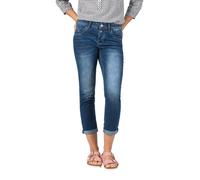 TIMEZONE Jeans Donna Slim NALITZ 7/8 Vita Media Slim Fit Blu W24-W33