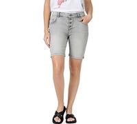 Timezone JillyTZ - Pantaloncini da Donna, Grigio Marmo, 27W Reg