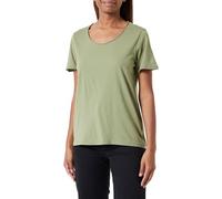 Timezone Maglietta Basic T-Shirt, Verde, L Donna