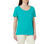 Timezone Maglietta Basic T-Shirt, Verde, M Donna
