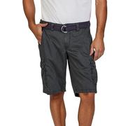 Timezone MaguireTZ - Pantaloncini cargo da uomo con cintura, vestibilità normale, pantaloni corti, pantaloncini cargo estivi, 100% cotone, beige, grigio, verde, blu, 29, 30, 31, 32, 33, 34, 36, 38,