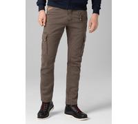 TIMEZONE Men trousers regular fit medium rise slim legs cargo pockets stretch