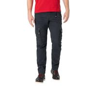Timezone Men Trousers Regular Fit Medium Rise Slim Legs Cargo Pockets Stretch, Colore:Nero, Taglia Pantalone:40W / 32L, Lunghezza della Gamba:L32