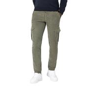 Timezone NIKLASTZ - Pantaloni cargo da uomo, vestibilità normale, grigio, blu, verde, Olive 4007, 52 IT (38W/34L)