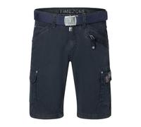 Timezone Pantaloncini cargo da uomo, regular RYKERTZ, a vita media, vestibilità regolare, 1202-30056 Washed Ink Blue, 33 W