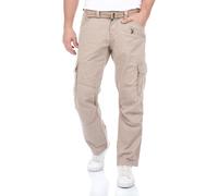 TIMEZONE Pantaloni Cargo Uomo BenitoTZ Loose Fit Con Cintura In Cotone E Tasche