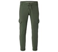 Timezone Regular Brooklyntz Pantaloni Eleganti da Uomo, Serbatoio Verde, 50 IT (36W/34L)