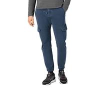 Timezone Regular BrooklynTZ Pantaloni Eleganti da Uomo, Total Eclipse, 34/34