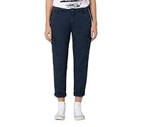 Timezone Regular CariTZ 7/8 Pantaloni Eleganti da Uomo, Nero, 28W Donna