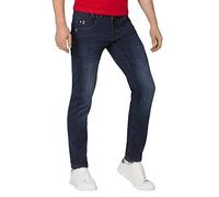 Timezone Regular Eliaz Jeans Slim, Blu (Ink Shadow Wash 3738), 44 IT (30W/32L) Uomo