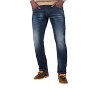 Timezone Regular Eliaztz Jeans, Indigo Work Wash, 29W / 32L Uomo