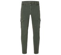 Timezone Regular Niklastz Pantaloni Eleganti da Uomo, Serbatoio Verde, 33W / 32L
