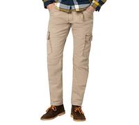 Timezone Regular Rogertz Pantaloni Eleganti da Uomo, Beige, 31W / 32L