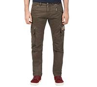 Timezone Regular Rogertz Pantaloni, Sludge Green (4078), 46 IT (32W/34L) Uomo