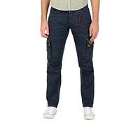 Timezone Rogertz - Pantaloni da Uomo, Blu (Total Eclipse 3393), 46 IT (32W/36L)