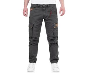 Timezone RogerTZ Roger Pantaloni cargo da uomo casual moderno, Blu Grafito, 46 IT (32W/32L)