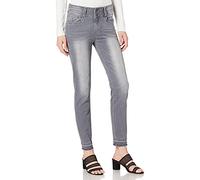 Timezone Slim Enyatz Womenshape Jeans, Rock Grey Wash, 30 W Donna