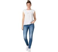 Timezone Slim EnyaTZ Womenshape, Smurf Blue Wash, 42 IT (28W/30L) Donna