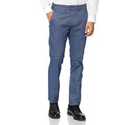 Timezone Slim Jannotz Pantaloni, Blue Minimal, 48 IT (34W/34L) Uomo