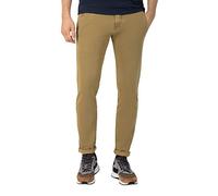 Timezone Slim Jannotz Pantaloni Eleganti da Uomo, Bronzo Antico, 31W / 32L