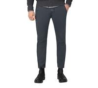Timezone Slim Jannotz Pantaloni Eleganti da Uomo, Inchiostro Blu Minimal, 48 IT (34W/34L)