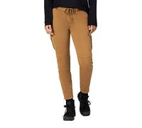 Timezone Slim Malikatz 7/8 Pantaloni Eleganti da Uomo, Biscuit Beige, 27W/Regular Donna