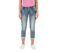 Timezone Slim Nalitz Jeans, Blu (Aqua Blue Wash 3039), 24W Donna