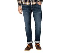 Timezone Slim Scotttz Jeans, Clear Dark Blue Wash, 33W / 32L Uomo