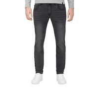 Timezone Slim Scotttz Jeans Skinny, Grigio (Anthracite Shadow Wash 8650), W38/L34 (Taglia Produttore: 38/34) Uomo
