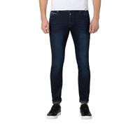 Timezone Slim Scotttz Pantaloncini, Blu (Dark Navy Wash 3500), W30/L32 Uomo