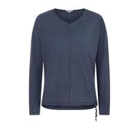 Timezone Sporty Longsleeve T-Shirt, Total Eclipse Melange, L Donna