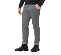Timezone Uomo Pantaloni Chino Regular LuiTZ - Fit - Grigio Braun Verde W29-W38