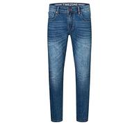 Timezone Uomo Slim EduardoTZ Jeans, Jeans Blue Wash, 29/32