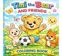 Timi the Bear and Friends Coloring Book