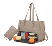 TIMIFUN Borsa Tote 2 in 1, Borsa Porta Pranzo, Borsa Porta Pranzo isolata a Prova di perdite, Grande Borsa da Lavoro con Scomparto per Il Pranzo, Borsa da Lavoro per Affari, Ufficio