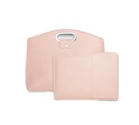 TIMIFUN Borse tote per laptop da donna, borsa a mano da donna, impermeabile e resistente all'usura, grande capacità, perfetta per ufficio, lavoro e viaggi d'affari (Pink)