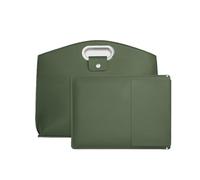 TIMIFUN Borse tote per laptop da donna, borsa a mano da donna, impermeabile e resistente all'usura, grande capacità, perfetta per ufficio, lavoro e viaggi d'affari (Green)